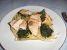 Spaghetti-Lachs-Torte - Rezept