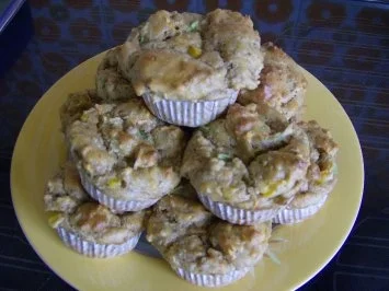 Pikante Pizza-Puten-Muffins - Rezept - Bild Nr. 2