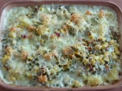 Auflauf herzhaft - Süss-Kartoffel-Auflauf mit Hackfleisch - Rezept