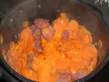 Möhren-Kartoffelpüree Auflauf - Rezept