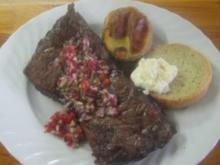 Chimichurrisauce mit mariniertem Rumpsteak - Rezept