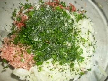 Gefüllte Weinblätter ~ Dolmadakia - Rezept - Bild Nr. 5