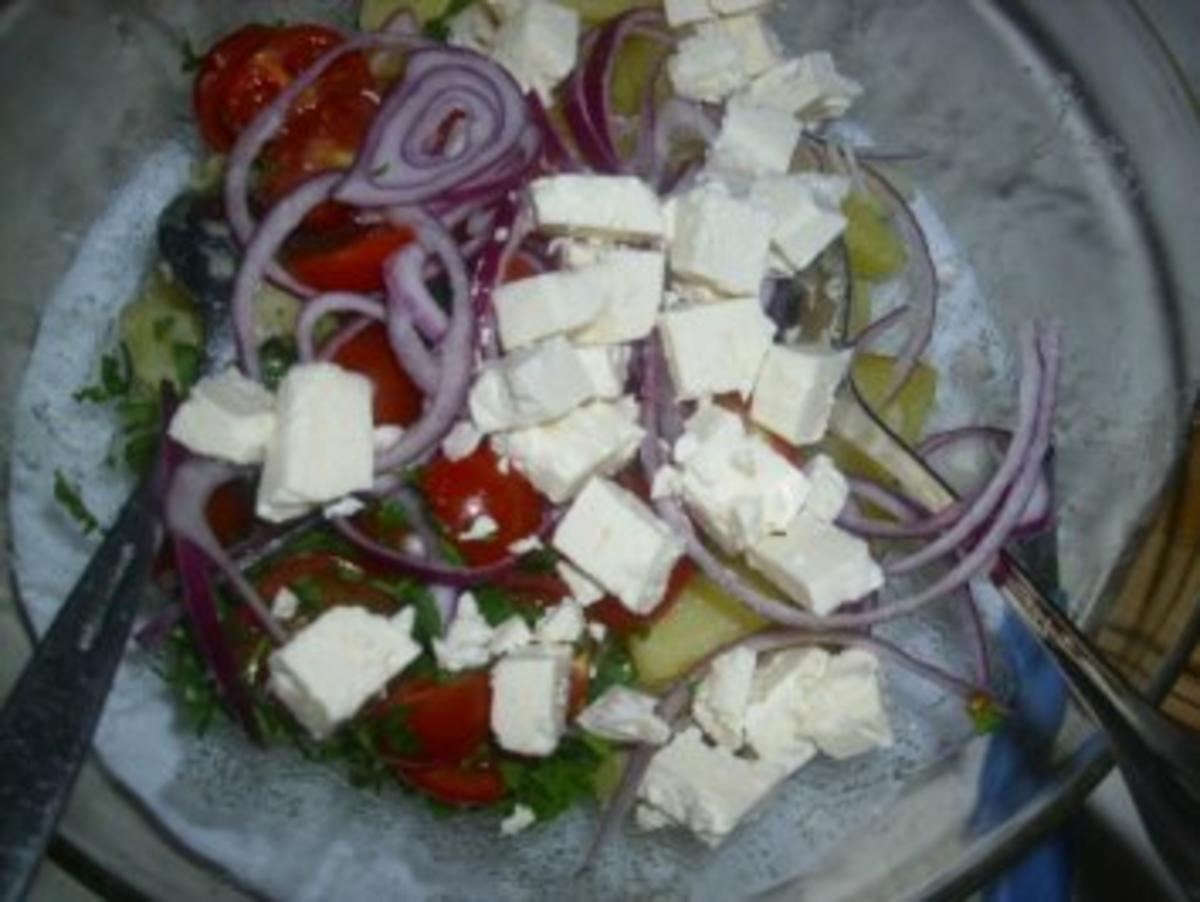 Griechischer Kartoffelsalat - Rezept - Bild Nr. 7