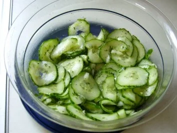 mein Gurkensalat - Rezept