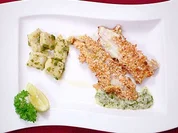 Seezunge in der Mandelhülle mit Buttersoße - Rezept