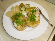 Rezept: unser schnelles Abendbrot - mit Bildern unser schnelles Abendbrot - mit Bildern - Rezept