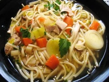 Nudelsuppe mit Huhn - Rezept - Bild Nr. 6