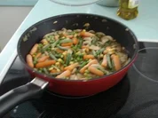 KusKus mit Champigniongemüse - Rezept