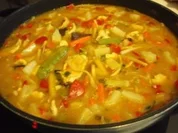 Fleisch: Basmatireis mit Hühnerfleisch, Curry und Ananas - Rezept