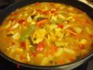 Fleisch: Basmatireis mit Hühnerfleisch, Curry und Ananas - Rezept