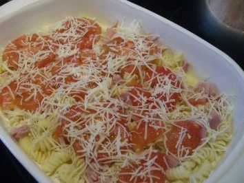 Nudeln:    SPIRELLI - KÄSE - AUFLAUF - Rezept - Bild Nr. 4