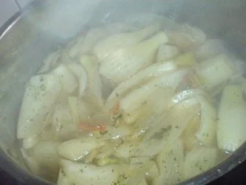 Fenchelgemüse zu Kaßlerrollbraten - Rezept - Bild Nr. 10