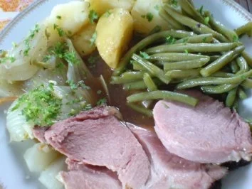 Fenchelgemüse zu Kaßlerrollbraten - Rezept - Bild Nr. 25