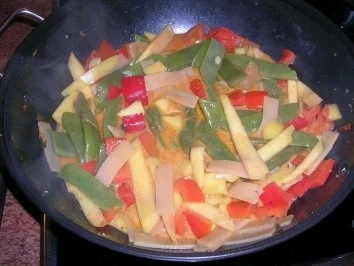 Rotes Entencurry mit Duftreis - Rezept - Bild Nr. 3