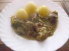 Gulasch mit Lauch aus der Pfanne ~ Xoirino Tigania - Rezept