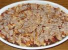 Auflauf süss - Apfel-Schokogriess-Auflauf - Rezept
