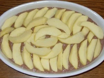Rezept: Auflauf süss - Apfel-Schokogriess-Auflauf Bild Nr. 5 Auflauf süss - Apfel-Schokogriess-Auflauf - Rezept - Bild Nr. 5