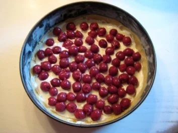 Käsekuchen mt Kirschen - Rezept - Bild Nr. 9