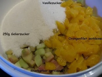 M+G:  RHABARBER~ORANGEN- Marmelade - Rezept - Bild Nr. 5