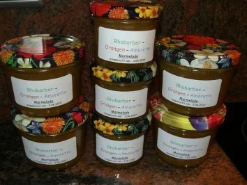 M+G:  RHABARBER~ORANGEN- Marmelade - Rezept - Bild Nr. 10