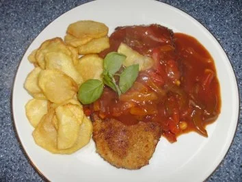 Zigeunerschnitzel wie wir es mögen....... - Rezept