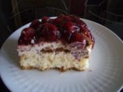 Rätsel - Blechkuchen mit Kirschen - Rezept