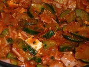 Zucchini-Schafskäse überbacken - Rezept