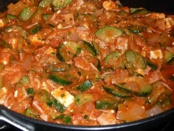 Rezept: Zucchini-Schafskäse überbacken Bild Nr. 10 Zucchini-Schafskäse überbacken - Rezept - Bild Nr. 10