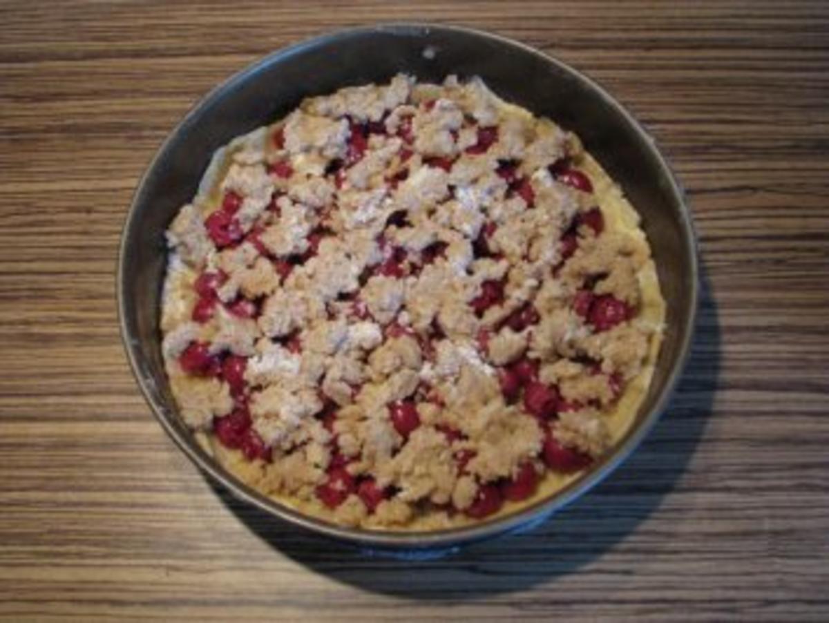 "KUCHEN" Kirschkuchen mit Zimtstreusel - Rezept - Bild Nr. 4