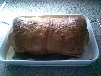 Rezept: Kassler im Blätterteig Bild Nr. 4 Kassler im Blätterteig - Rezept - Bild Nr. 4