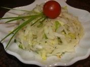 Salatbar:   Chicorêe ~ Kohlrabi ~Salat - Rezept