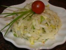 Salatbar:   Chicorêe ~ Kohlrabi ~Salat - Rezept