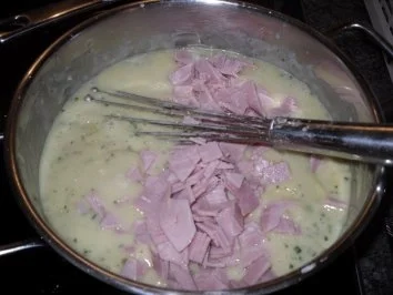 Spargel-Schinken-Auflauf mit Käse überbacken - Rezept - Bild Nr. 2