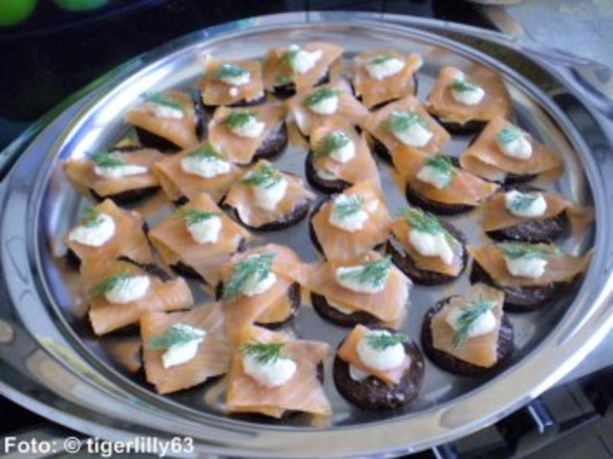 Fingerfood mit Pumpernickel Rezepte - kochbar.de