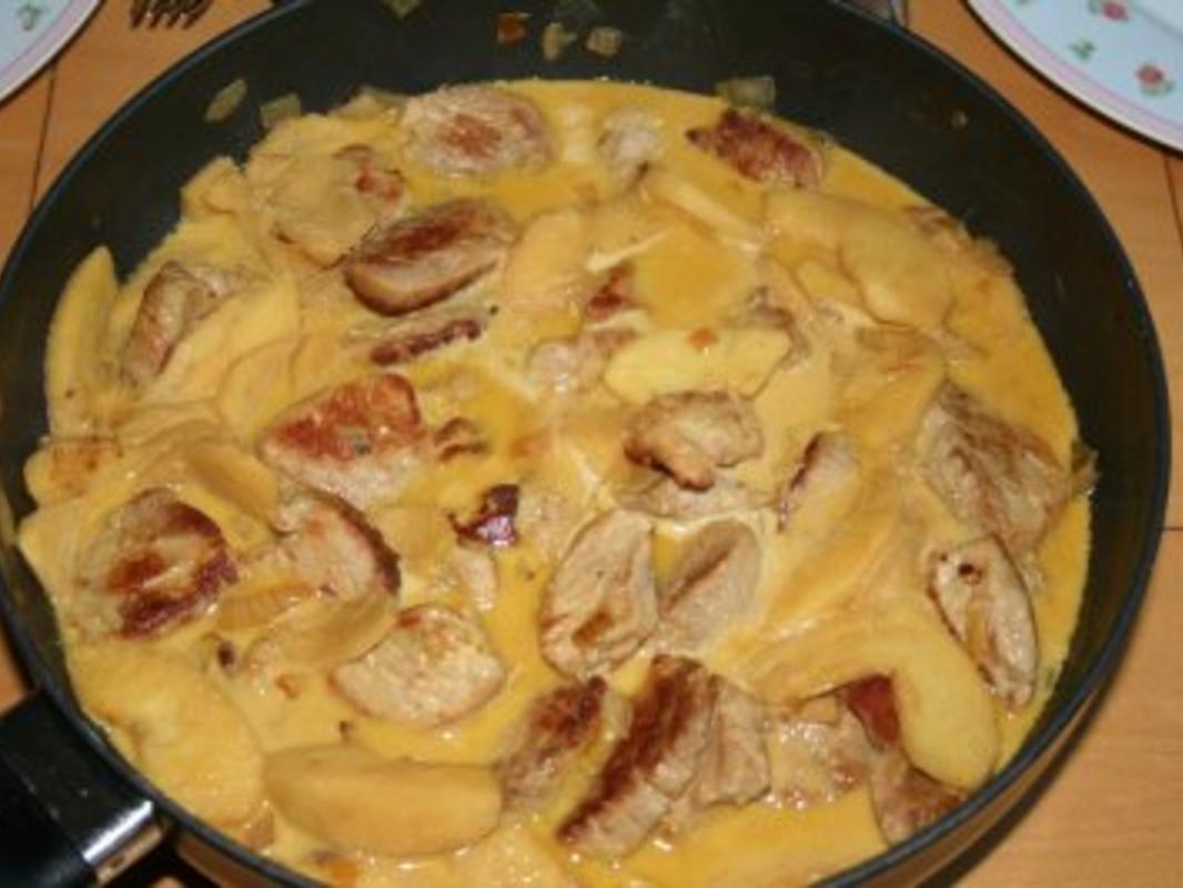 Schweinefilet mit Apfel-Curry - Rezept mit Bild - kochbar.de