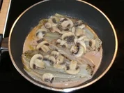 Beilage: Chicoréegemüse an Pilzrahmsauce - Rezept