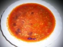 Kochen: Mexikanische Hackfleisch-Suppe - Rezept
