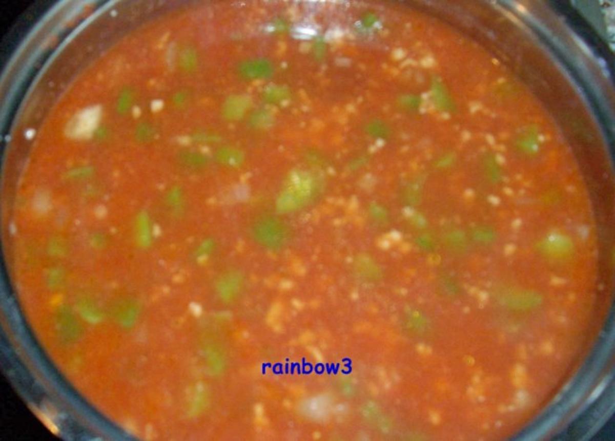 Kochen: Mexikanische Hackfleisch-Suppe - Rezept - Bild Nr. 5