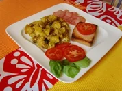 Rezept: Curcumakartoffel mit Putenleberkรคs... Curcumakartoffel mit Putenleberkรคs... - Rezept