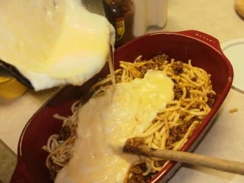 Taco Makaroni mit Kaese und Bratwursthack - Amerika trifft Mexico - Rezept - Bild Nr. 7