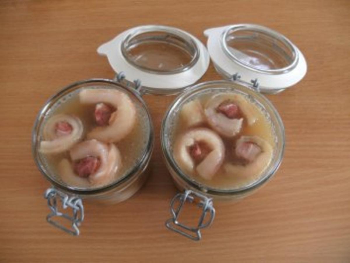 Wursten: Schwartenröllchen mit Schweinebauch - Rezept - Bild Nr. 5