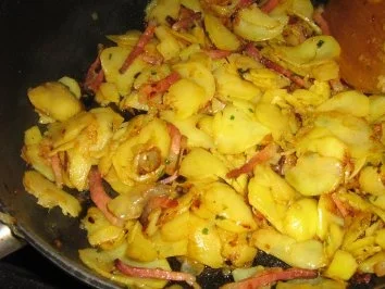 Bratkartoffeln ( Brägele) meine Art - Rezept - Bild Nr. 5