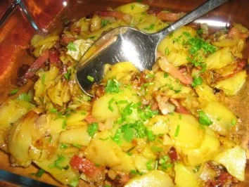 Bratkartoffeln ( Brägele) meine Art - Rezept - Bild Nr. 6