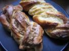 Nußzopf und Quarkzopf - Rezept