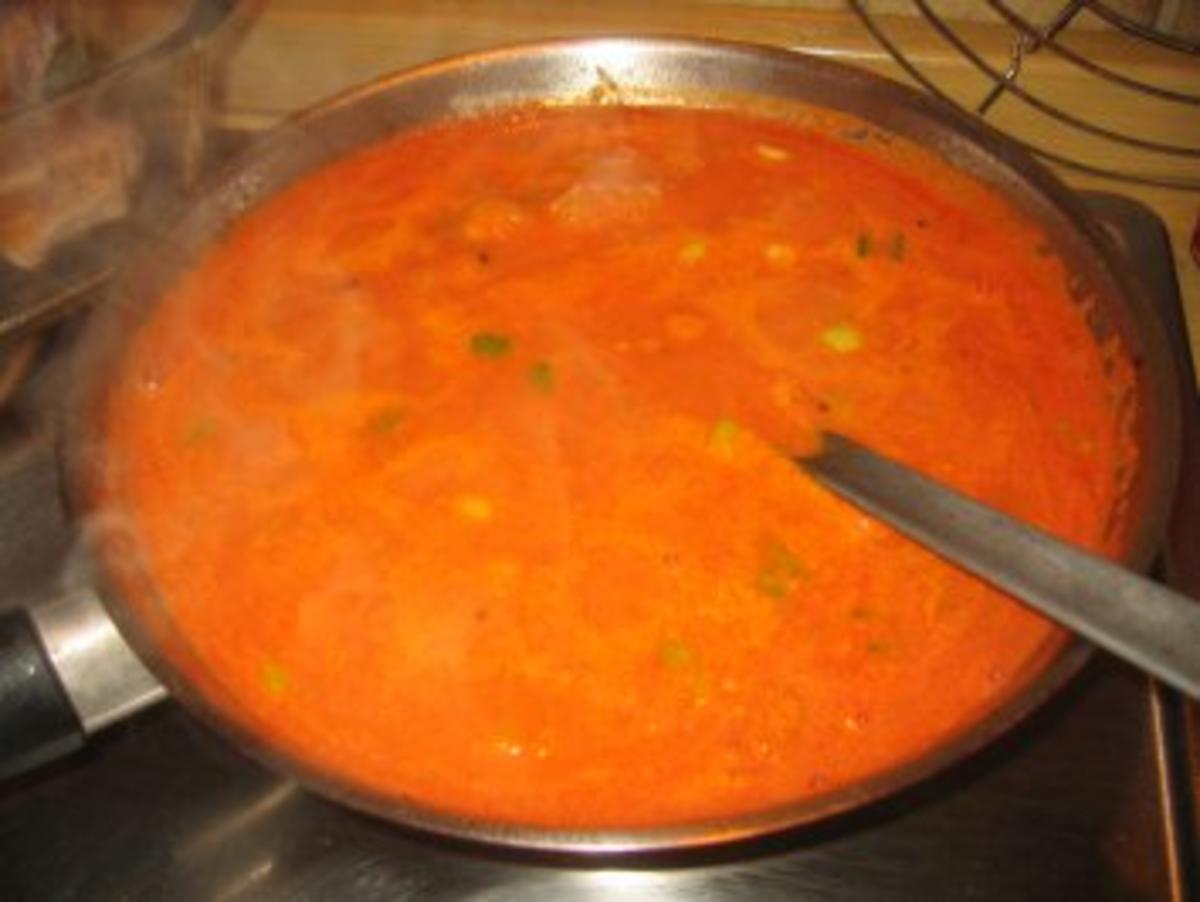 Fleisch: Überbackene, scharfe Tomatenkotelett aus dem Ofen - Rezept - Bild Nr. 5