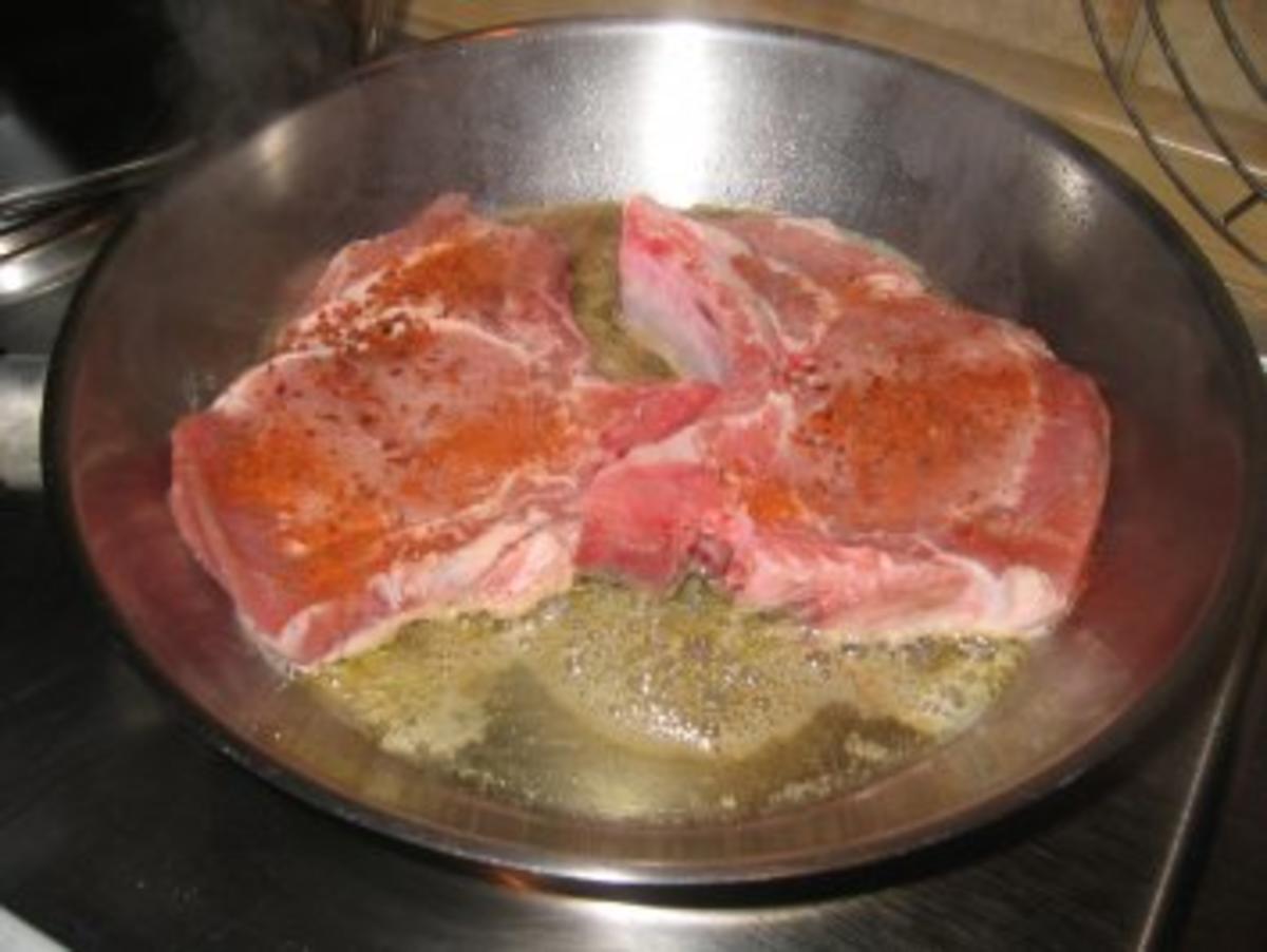 Fleisch: Überbackene, scharfe Tomatenkotelett aus dem Ofen - Rezept - Bild Nr. 10