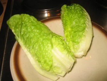 Rezept: Beilage: Gebratene Salatherzen! Bild Nr. 3 Beilage: Gebratene Salatherzen! - Rezept - Bild Nr. 3