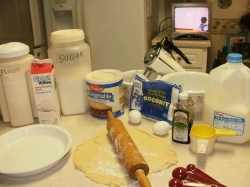 Pie: Kokonuss Pie - fuer eine Kochbar Freundin - habe ich Dir doch versprochen - Rezept - Bild Nr. 2