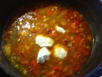 Rezept: Hühner-Frikassee... mediteran... Bild Nr. 7 Hühner-Frikassee... mediteran... - Rezept - Bild Nr. 7