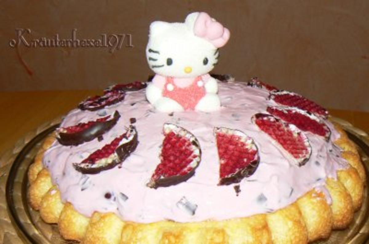 rosa Mohrenkopftorte "Hello Kitty" - Rezept - Bild Nr. 6